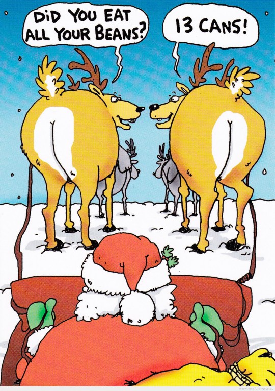 Christmas Smiles - Did You Eat All Your Beans Christmas Smiles - Did You Eat All Your Beans
