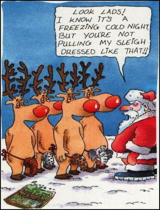 Christmas Smiles - You're Not Pulling My Sleigh Dressed Like That Christmas Smiles - You're Not Pulling My Sleigh Dressed Like That